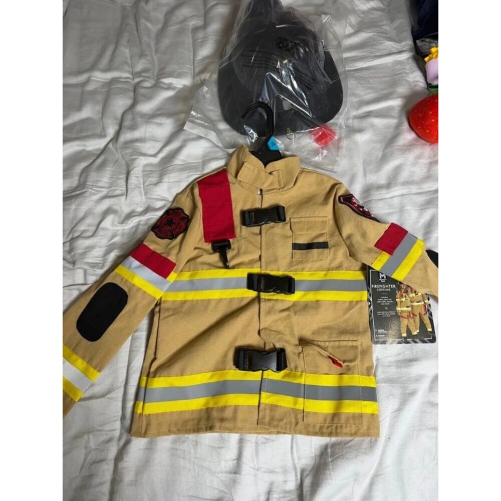 Costume firefighters size 3-4
